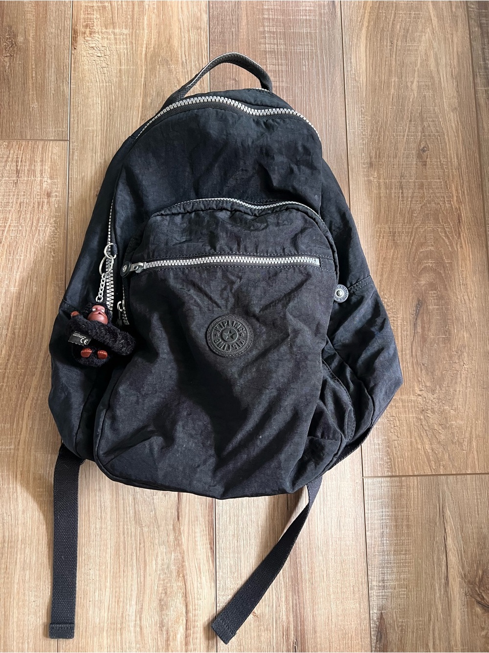 Kipling Seoul Large 15" Laptop Backpack Black Excellent